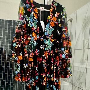 Buddy Love Colette Sequin Maxi Dress - Size Small